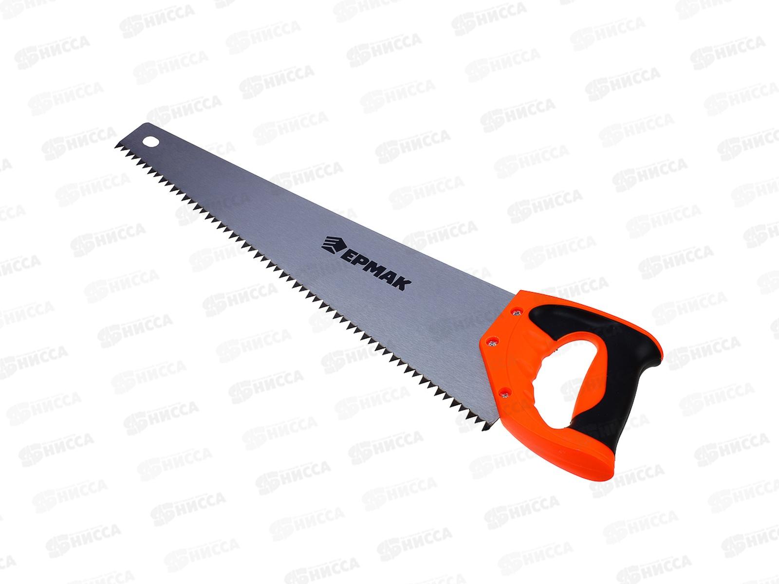 Ножовка по дереву &quotЕрмак&quot Быстрый рез 2D 450мм 255-215 г