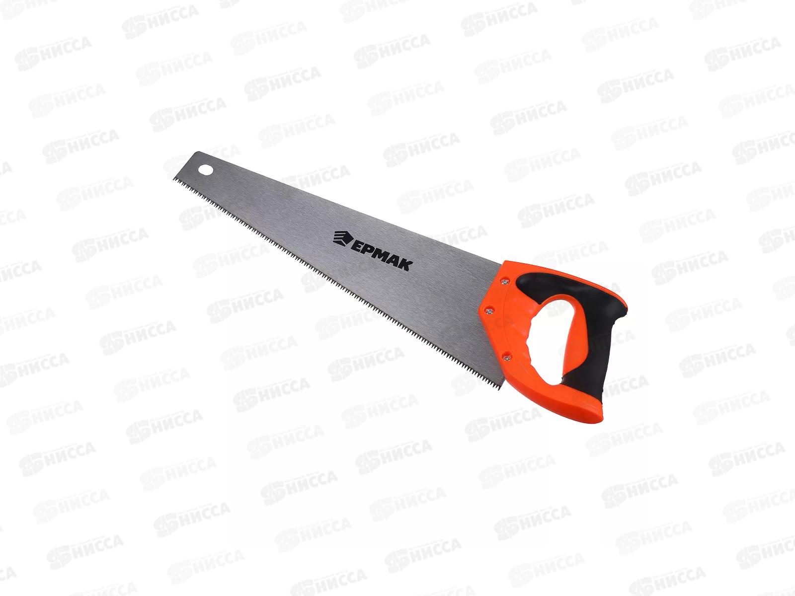 Ножовка по дереву "Ермак" Аккуратный рез 3D 400мм 255-219 г