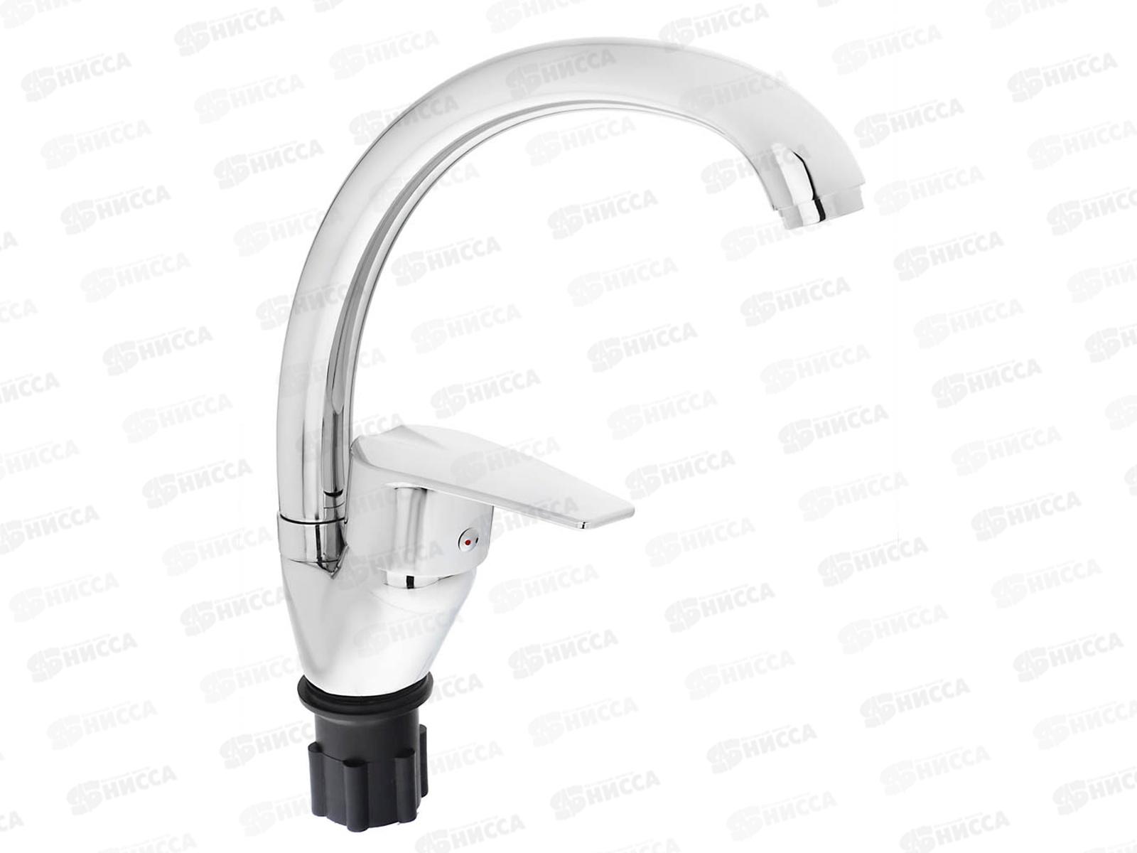 Смеситель СоюзКран для кухни высокий излив керамика 566-389 г