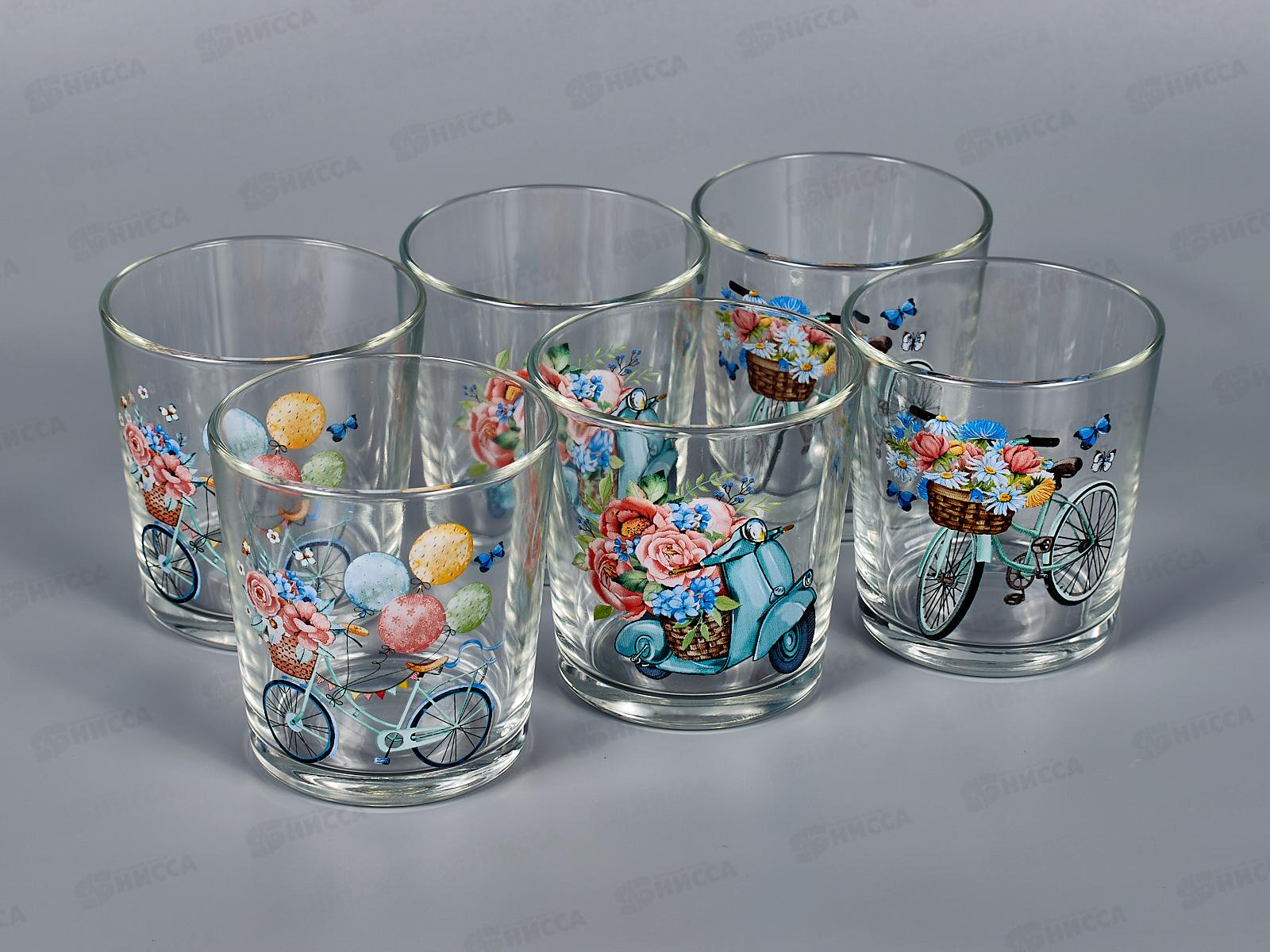 Набор стаканов &quotОда&quot (Романтика) 6шт. 230см3 1256