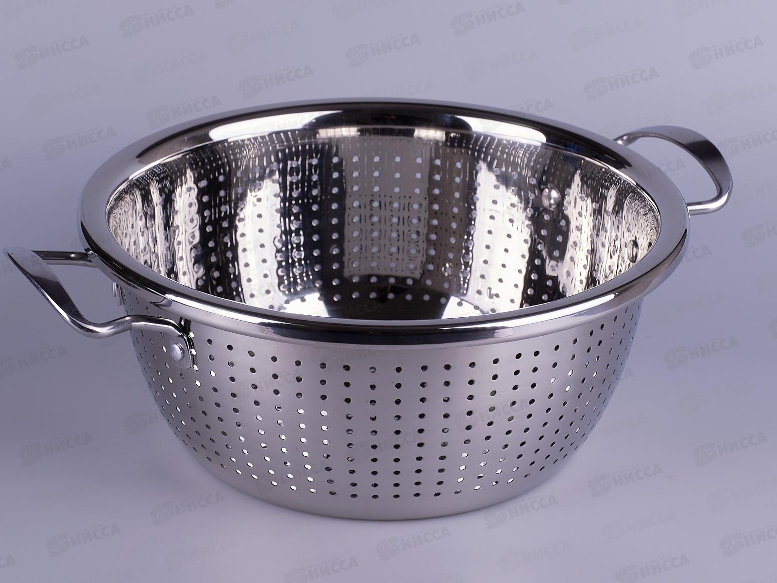 Дуршлаг D26см нержавейка AST-005-ДГ-26