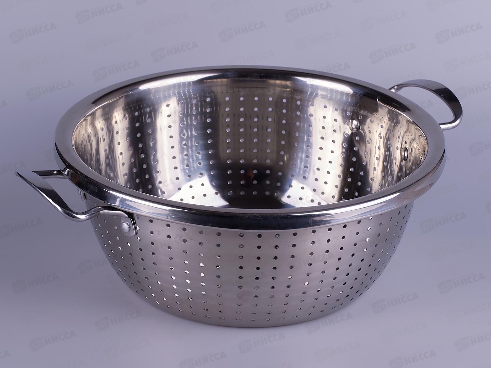 Дуршлаг D28см нержавейка AST-005-ДГ-28