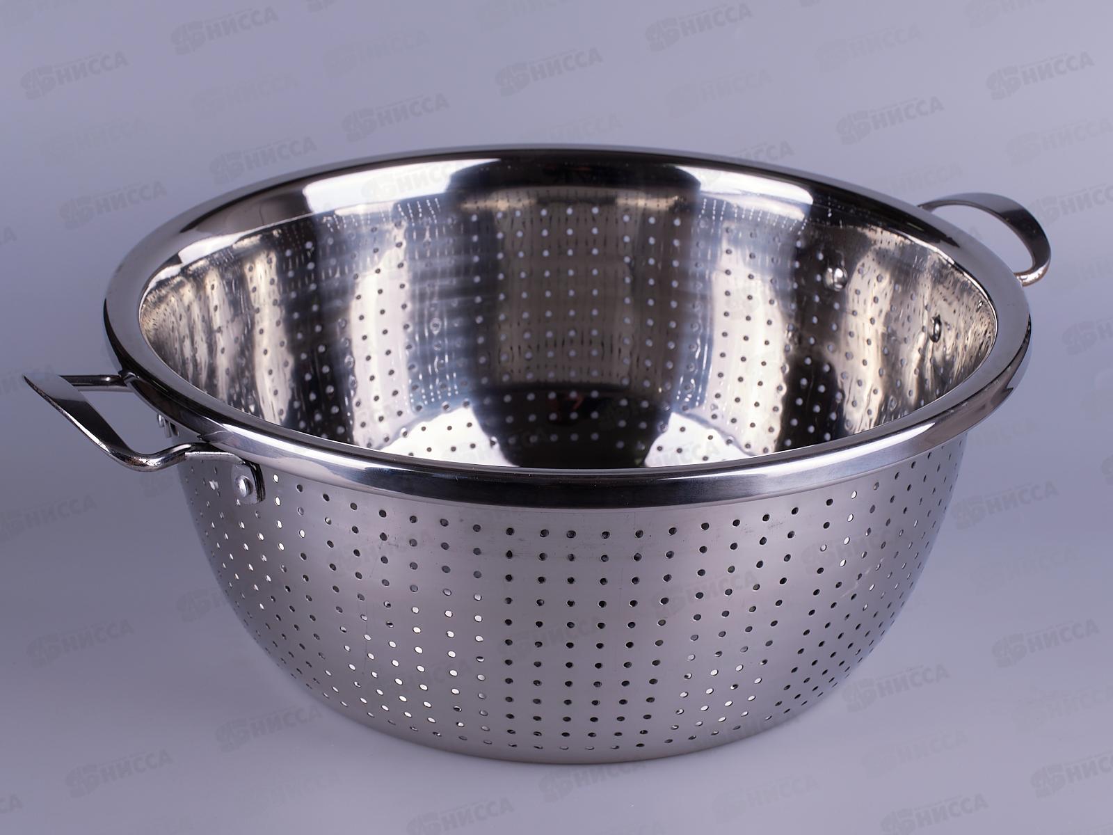 Дуршлаг D34см нержавейка AST-005-ДГ-34