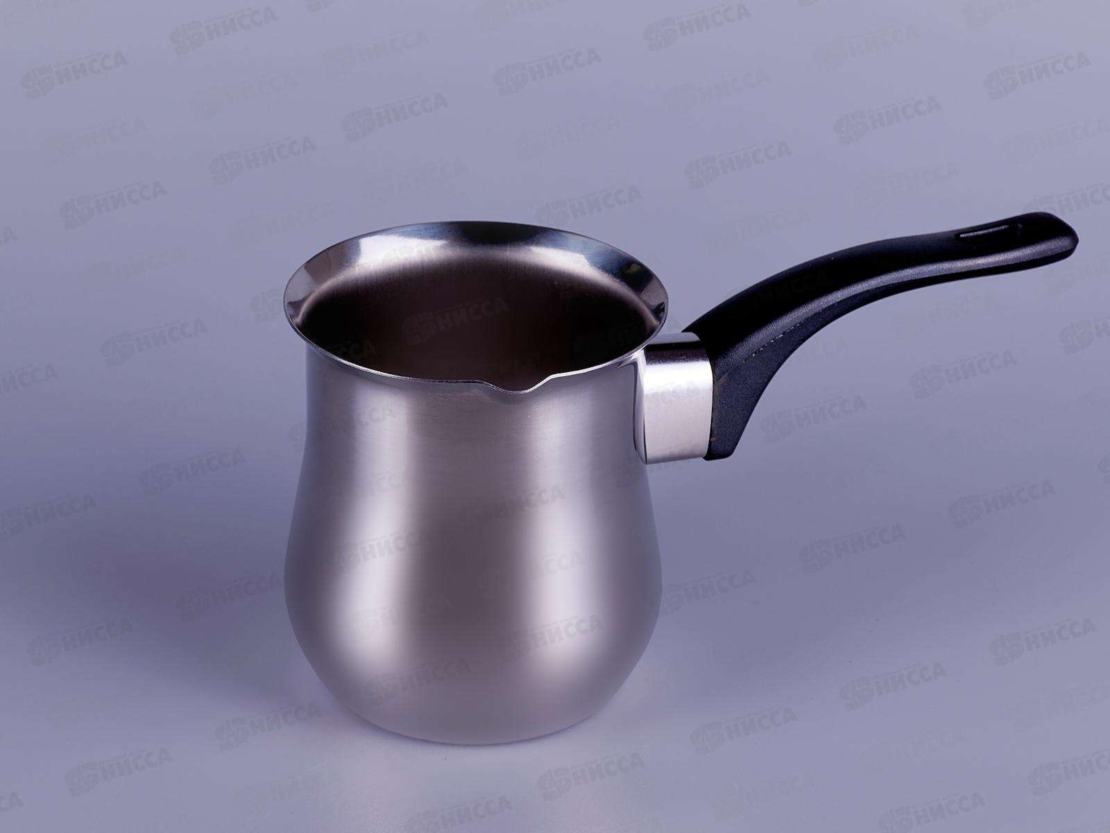 Ковш 0,36л нержавеющий пластик/ручка(турка) AST-005-ТУР-07