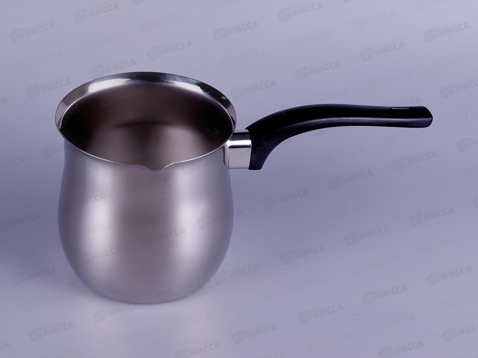 Ковш 1,08л нержавеющий пластик/ручка(турка) AST-005-ТУР-09