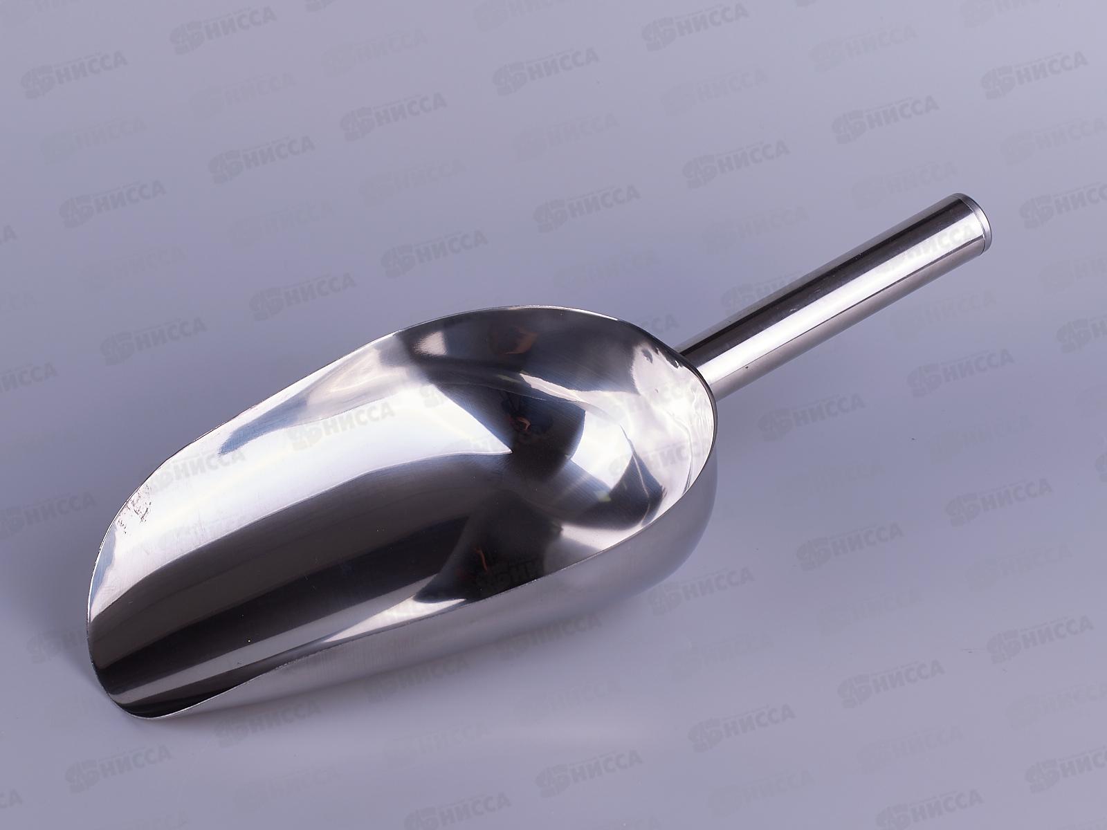 Совок для сыпучих 1000мл нерж средний AST-005-СС-12