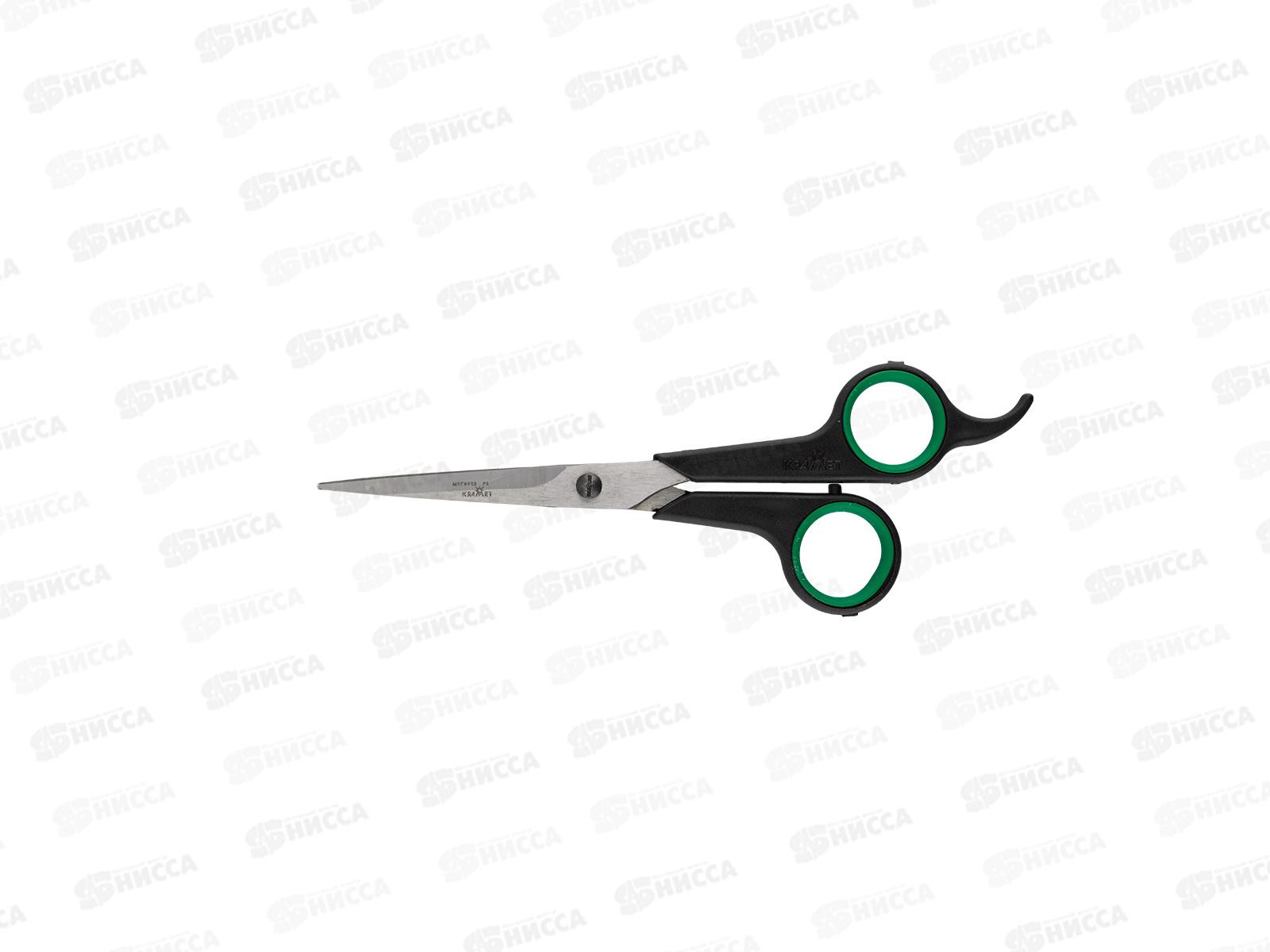 Ножницы КРАМЕТ Н-087  с комбинированными ручками парикмахерские 170мм Беларусь