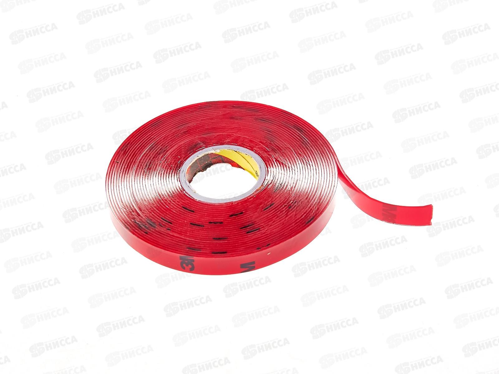 Скотч двусторонний 3M  8мм  5м прозрачный   *15