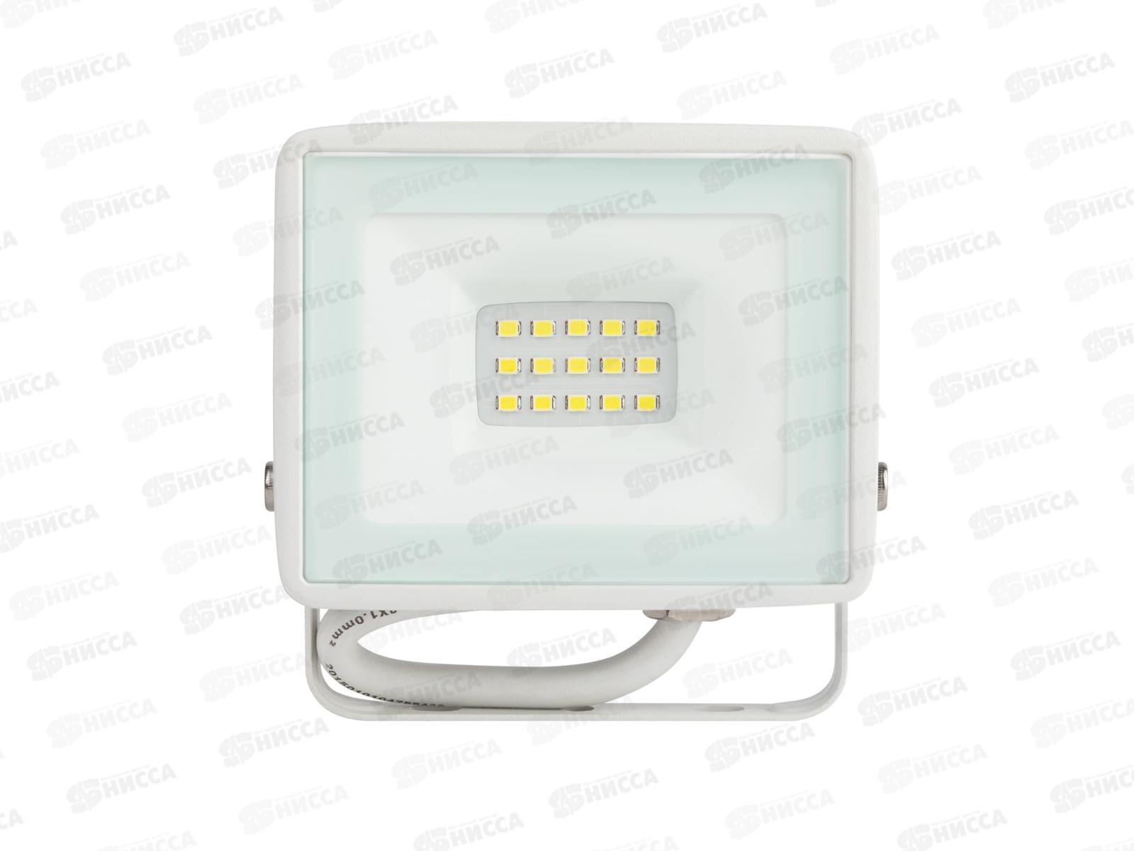 Прожектор светодиодный ЭРА LPR-023-W-65K-020 20Вт 6500К 1600Лм IP65 белый *20