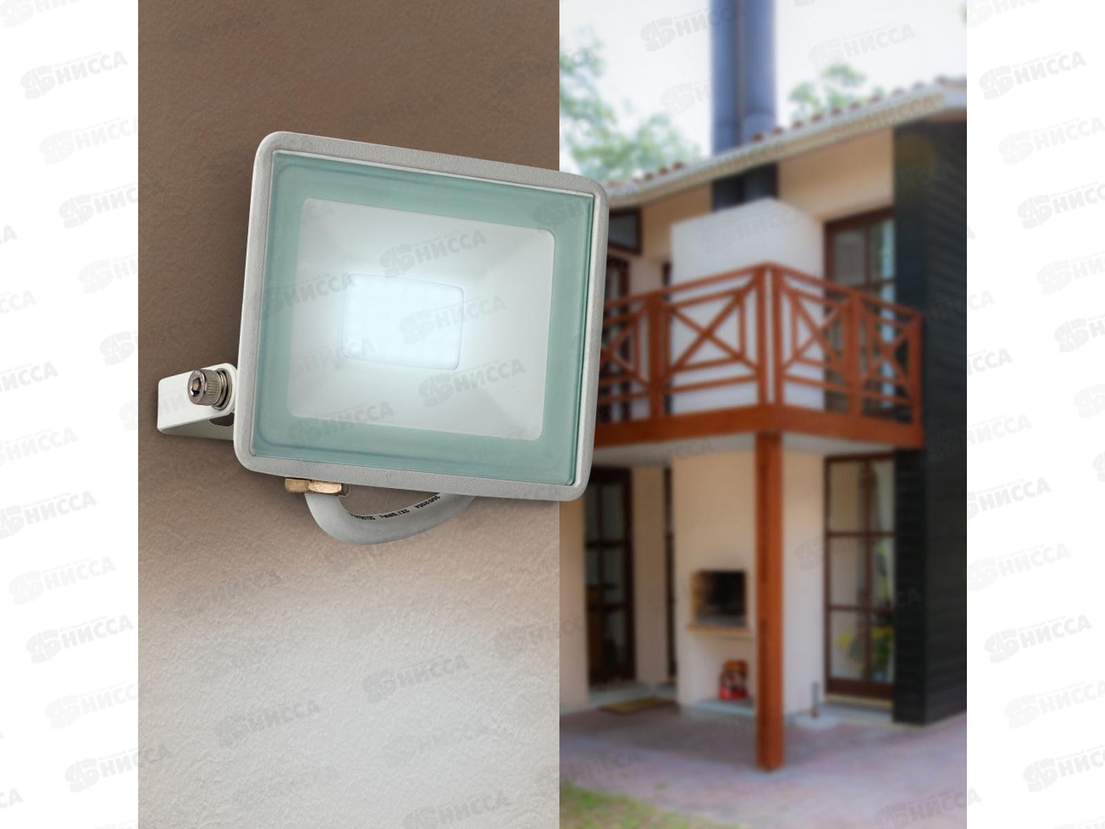 Прожектор светодиодный ЭРА LPR-023-W-65K-050 50Вт 6500К 4000Лм IP65 белый *10