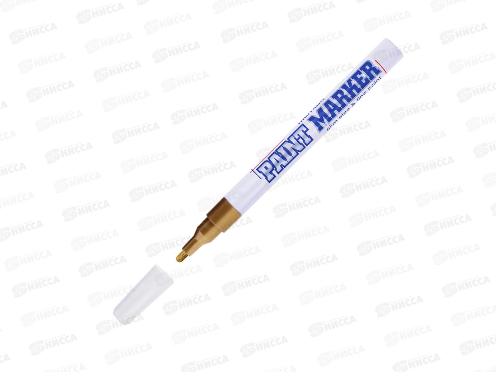 Маркер-краска Munhwa Slim  золото, SPM-07 *12/576