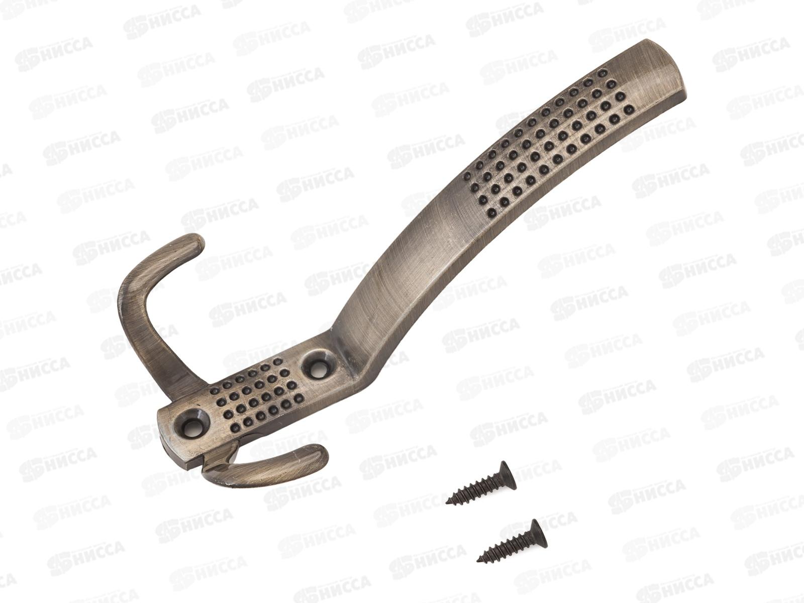 Крючок-вешалка Стандарт 212 A AB ст-бронза европакет *75 199