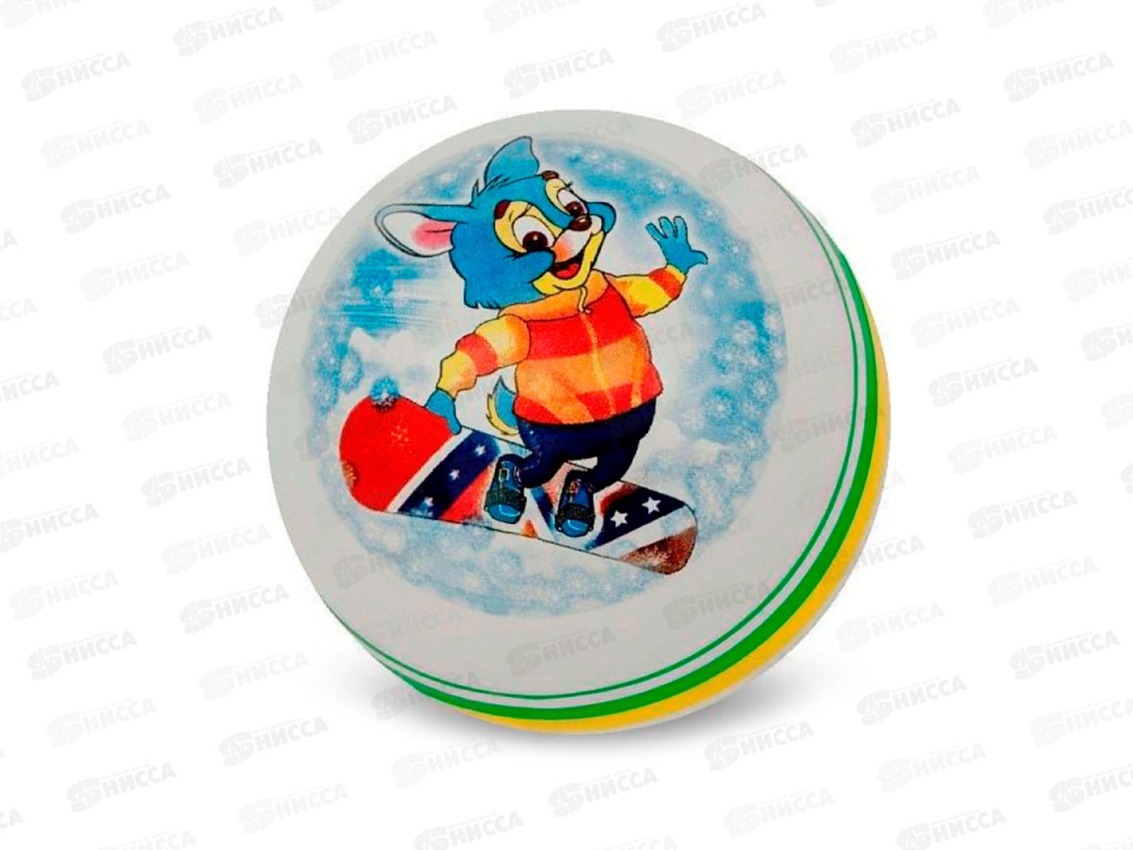 Мяч д.150мм Заяц (в ассортименте) Р1-150  *16