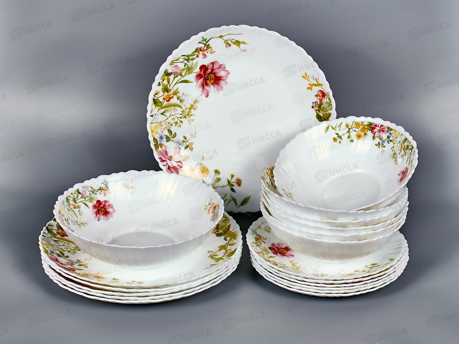 Набор столовый 19 предметов Анабель 19-1496 *2