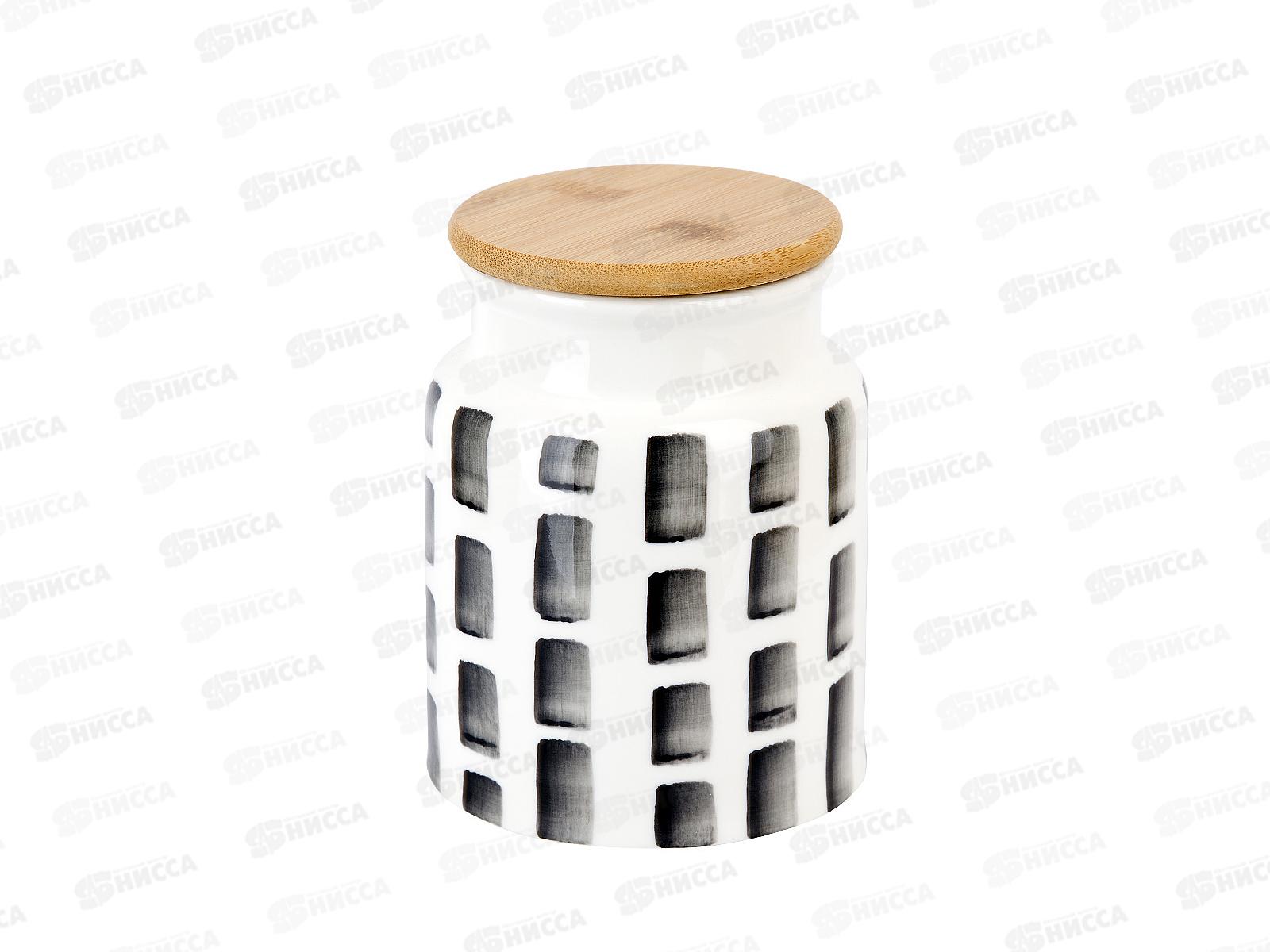 Банка для сыпучих продуктов Bianco&Nero v-900 11*11*14,5 2631100 *16