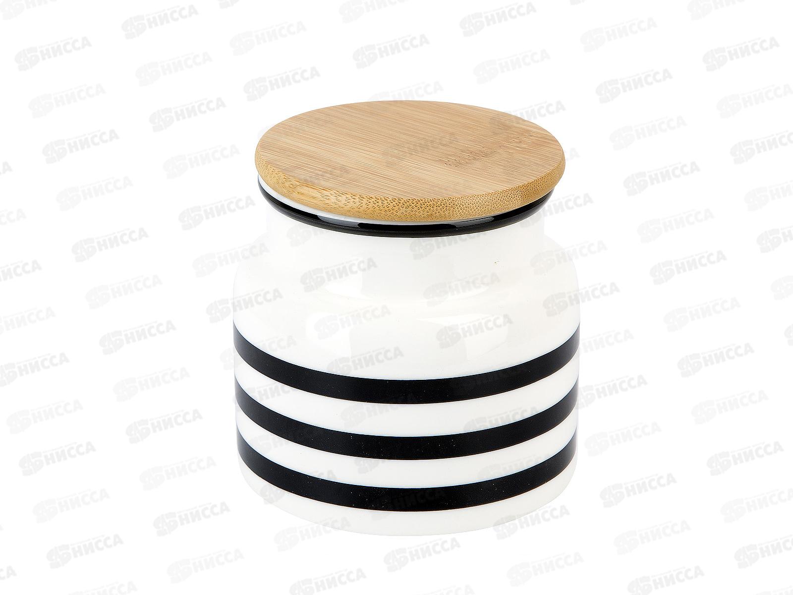 Банка для сыпучих Bianco&Nero v-600 10,5*10,5*10,5 2631101 *36