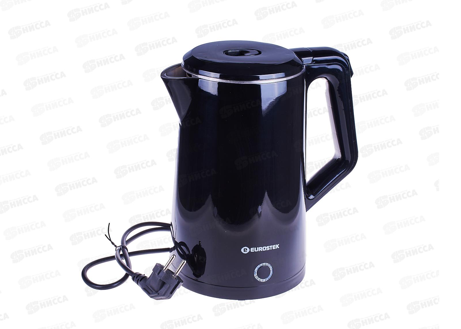 Чайник Eurostek электрический EEK-3030 черный 2л ЕГ