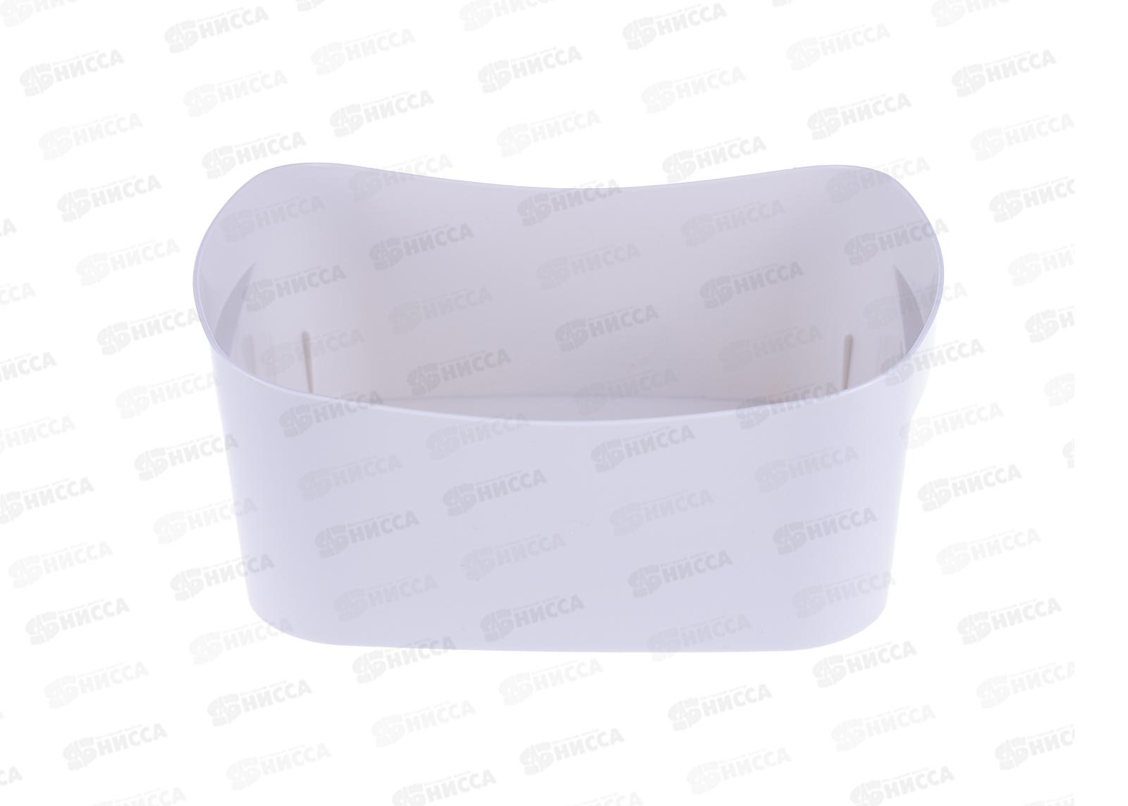 Корзина 1,6л &quotPoplar&quot 190*140*80мм светло-серый 221312721/03*24