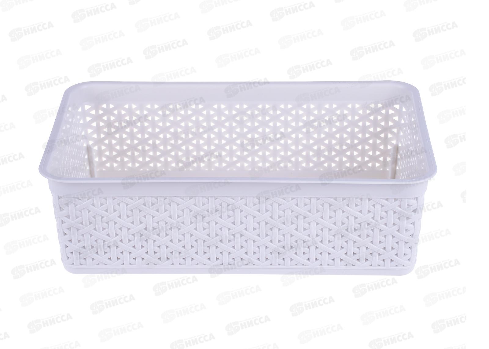 Корзина 2,25л &quotWenge" 257*158*80мм светло-серый 221305621/03