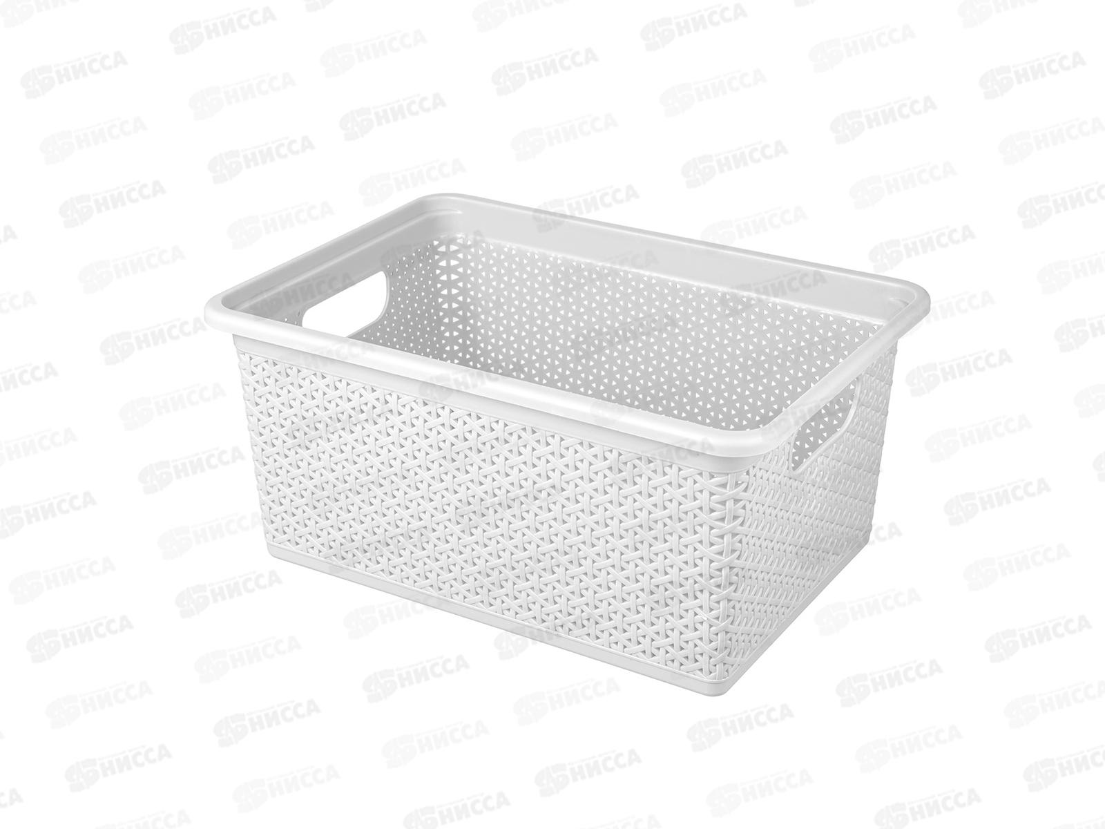 Корзина 15л &quotWenge" 398*273*172мм светло-серый 221305721/03