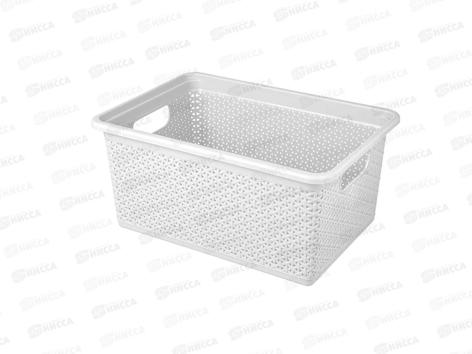 Корзина 20л &quotWenge" 430*300*200мм светло-серый 221305821/03