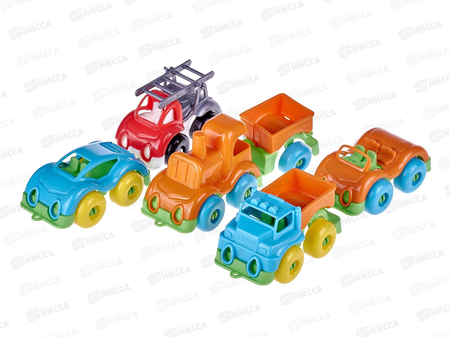 Набор машинок &quotВжух в городе&quot 10см КНОПА, 86262 *4