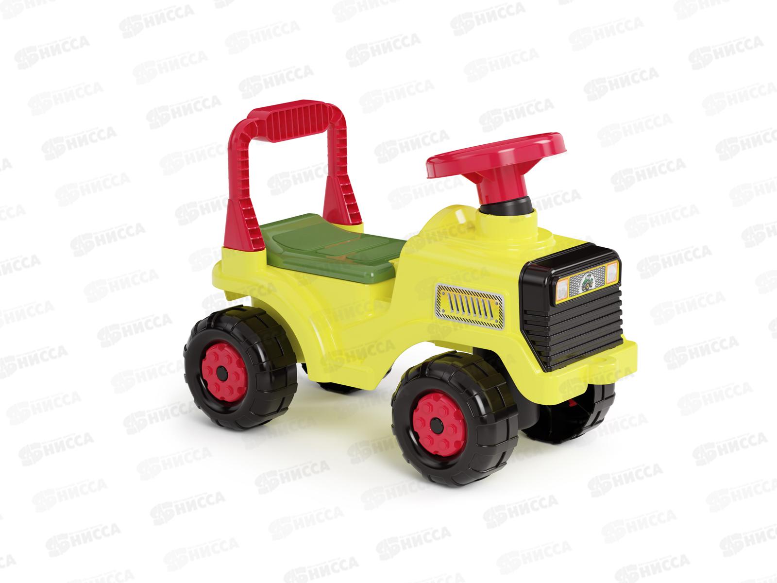 Машинка &quotТрактор&quot желтый/бежевый М4943 *2