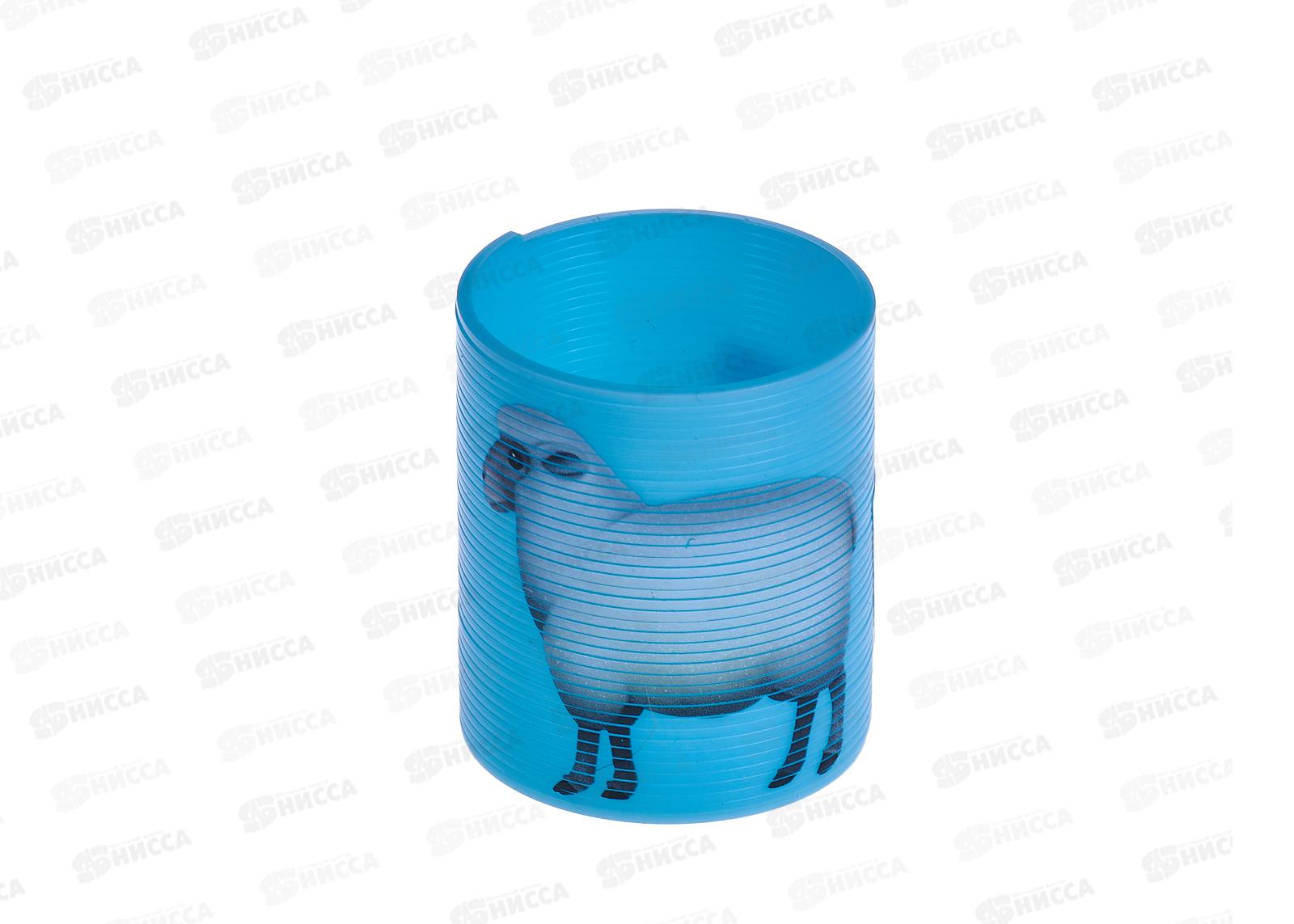 Пружинка-радуга &quotЗверята&quot 4,5*5см, И-6557  *24