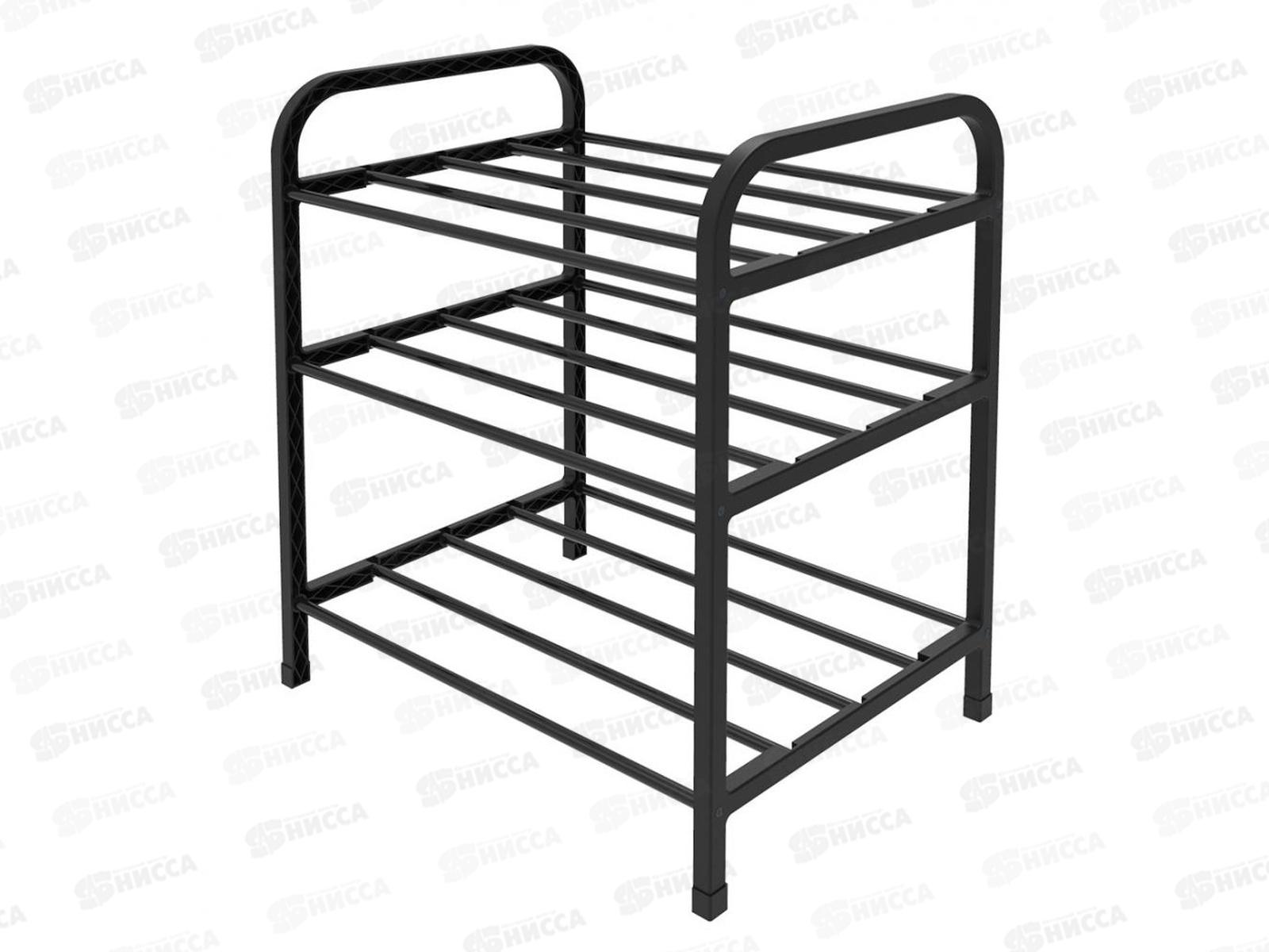 Этажерка для обуви разборная 3 полки (440*330*500) ЭТЭ1