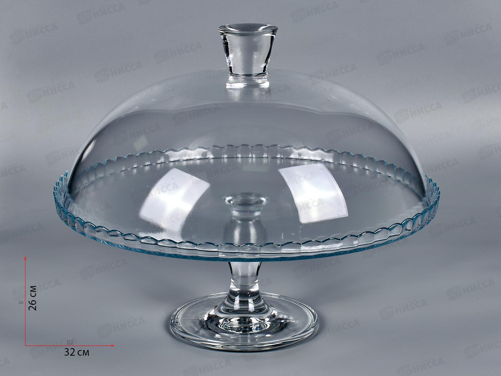 Блюдо для торта с крышкой на ножке 322мм PATISSERIE 95200SLB