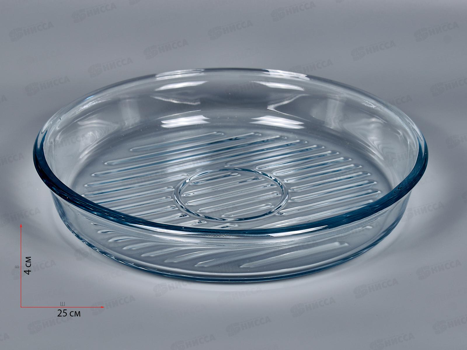 Посуда для СВЧ Форма круглая 59534 *6  (для запекания)