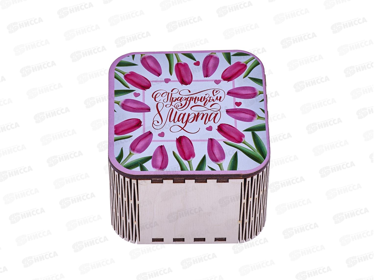 Шкатулка 8Марта малая 8м-ш1-001