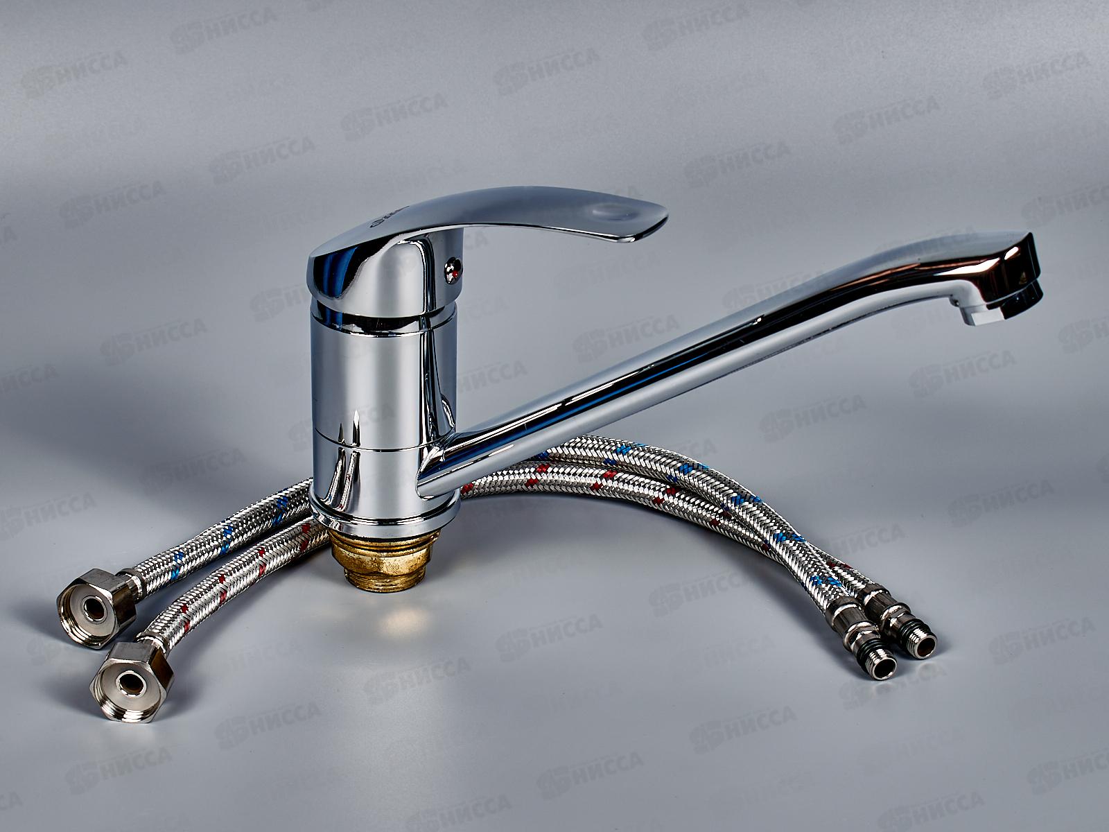 Смеситель для кухни с гайкой Е49021