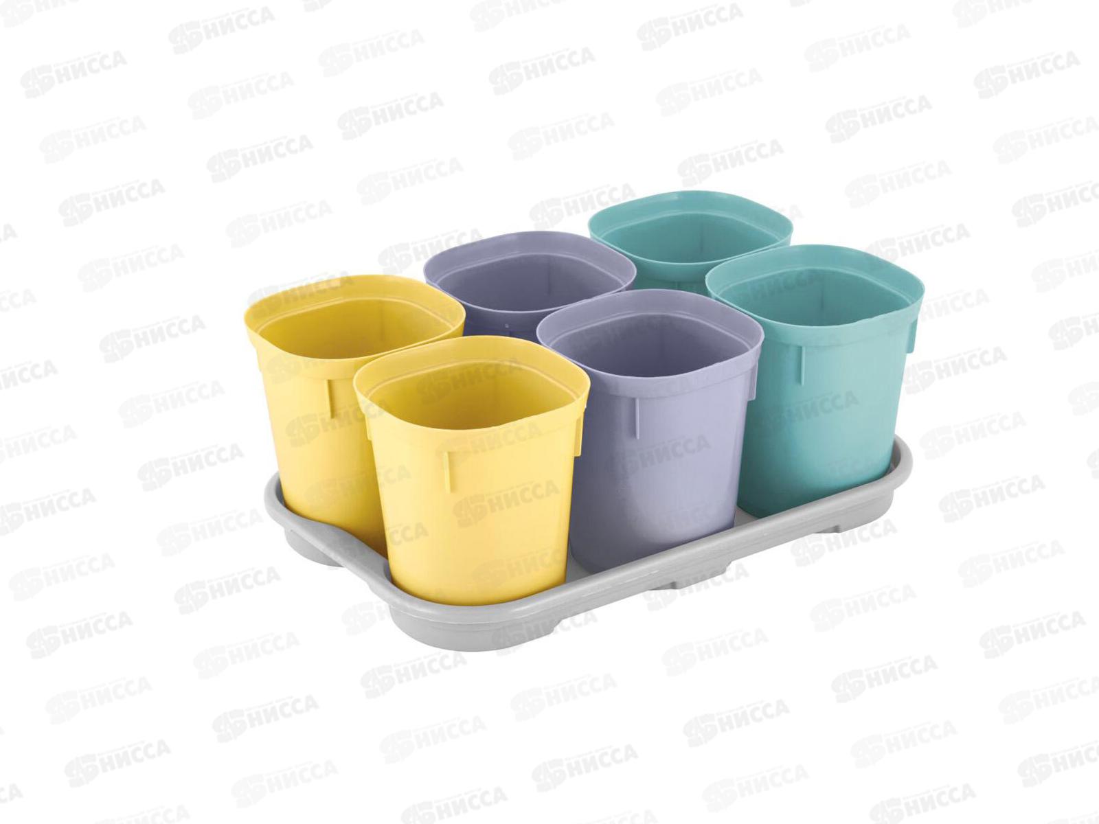 Набор горшков для рассады (6шт*400мл) ING604510998 *12