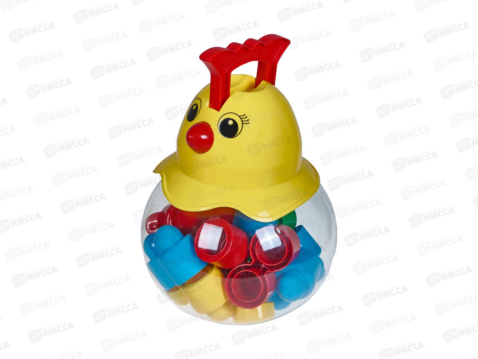 Конструктор КОЛОБОК 27 деталей ПЭТ, 03016 *4