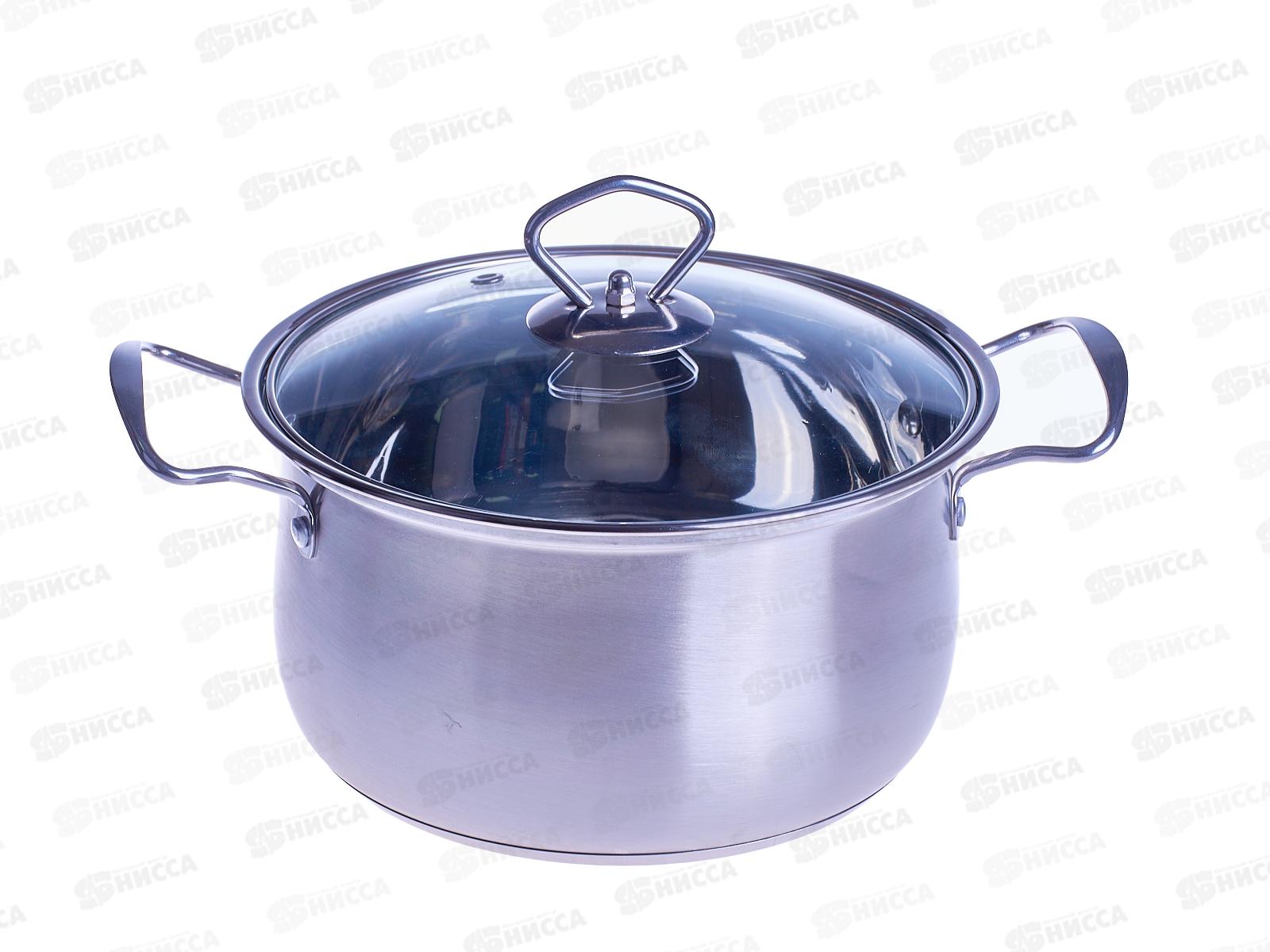 Кастрюля 2,2л крышка SA-P2018 нержавеющая сталь