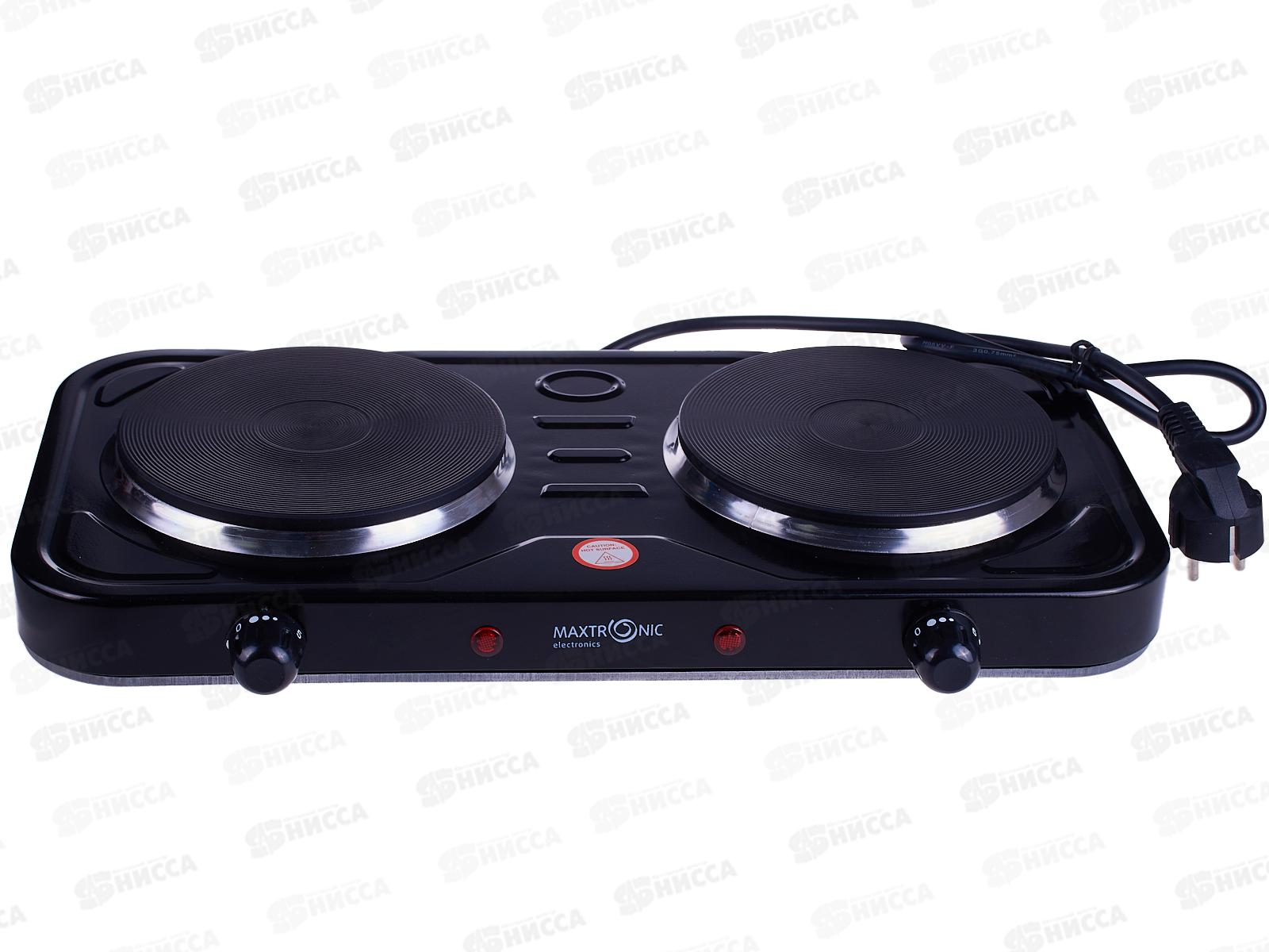 Плита электрическая Maxtronic MAX-AT-002ВH черная