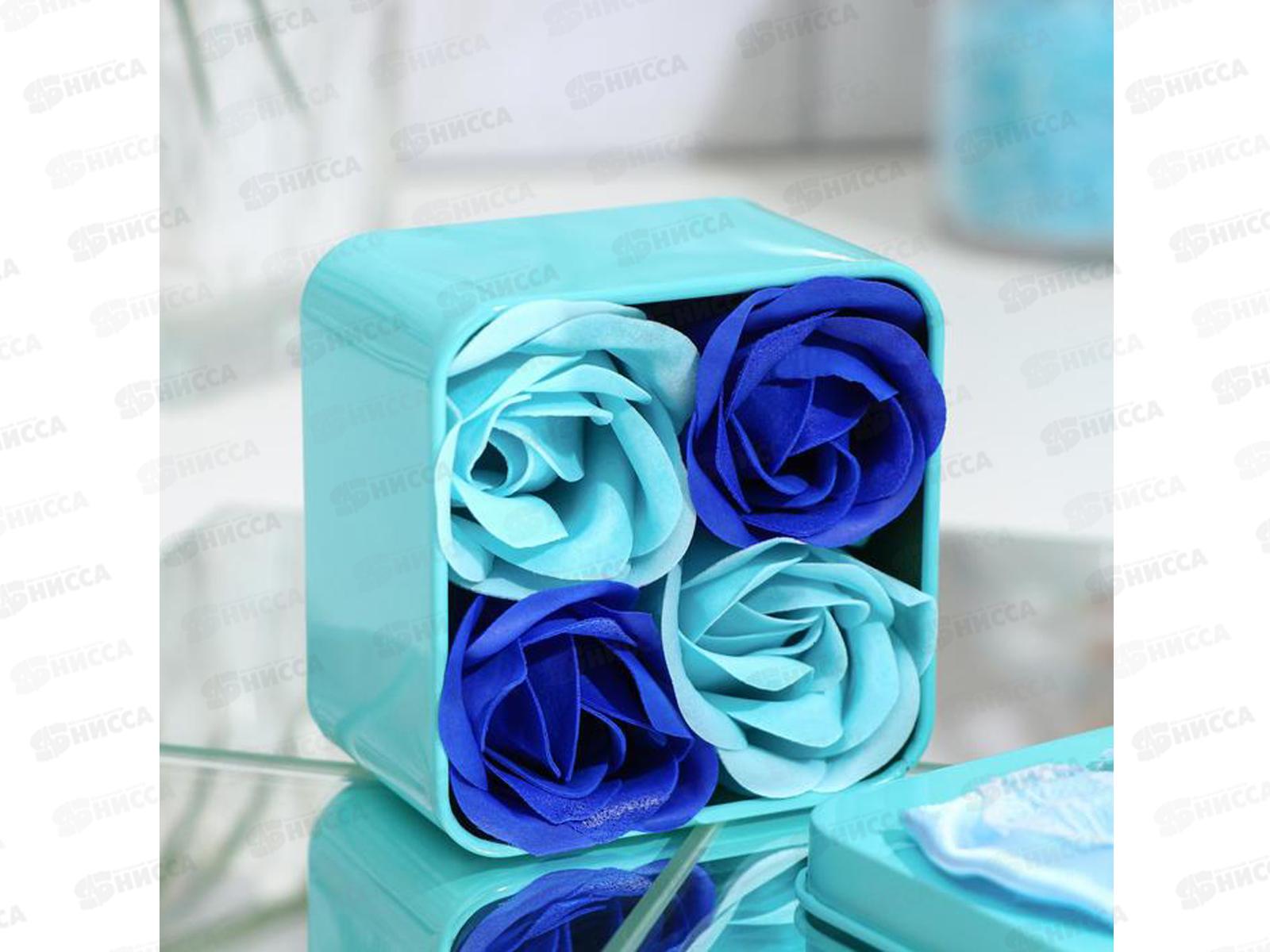 Набор подарочный &quotРозы&quot 4 мыльных лепестка 6962292