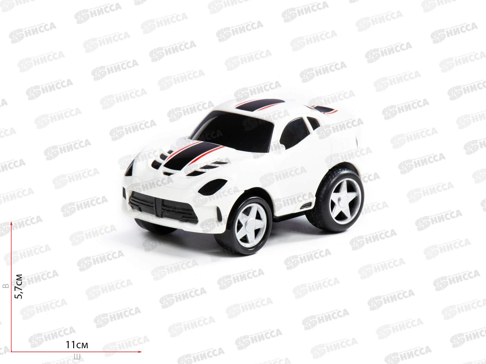 Автомобиль инерционный "Крутой Вираж" Гоночный №5, 79879 (в пакете) *24