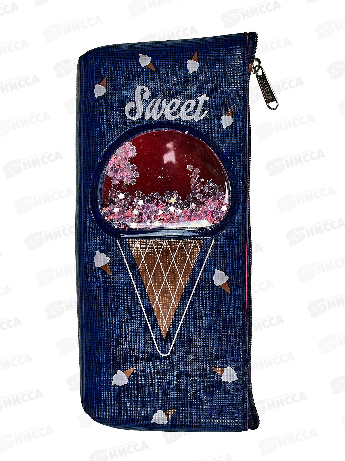 Пенал-косметичка КОКОС &quotSweet Xiaolingjing&quot, 20*8*4см, ПВЗ. 211054