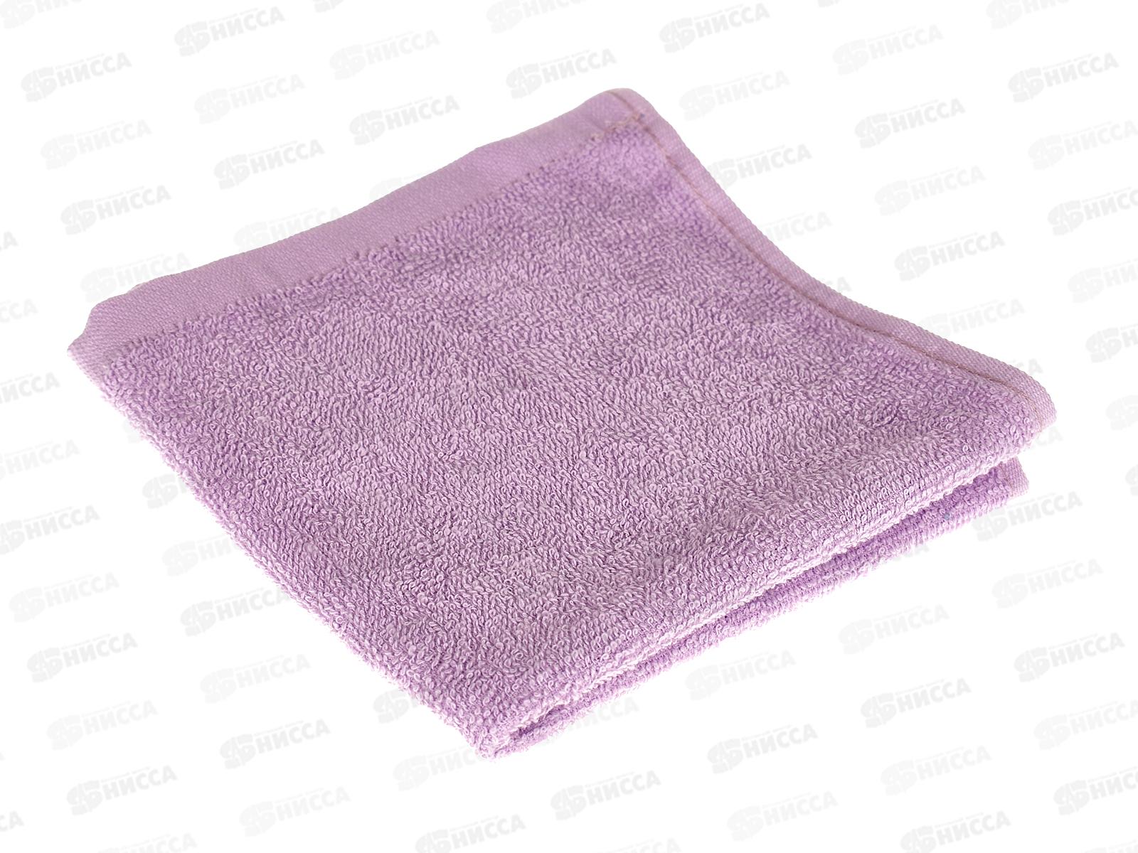 Салфетка махровая 30*30 +/- 2см 360гр ГК 02-53 Лаванда