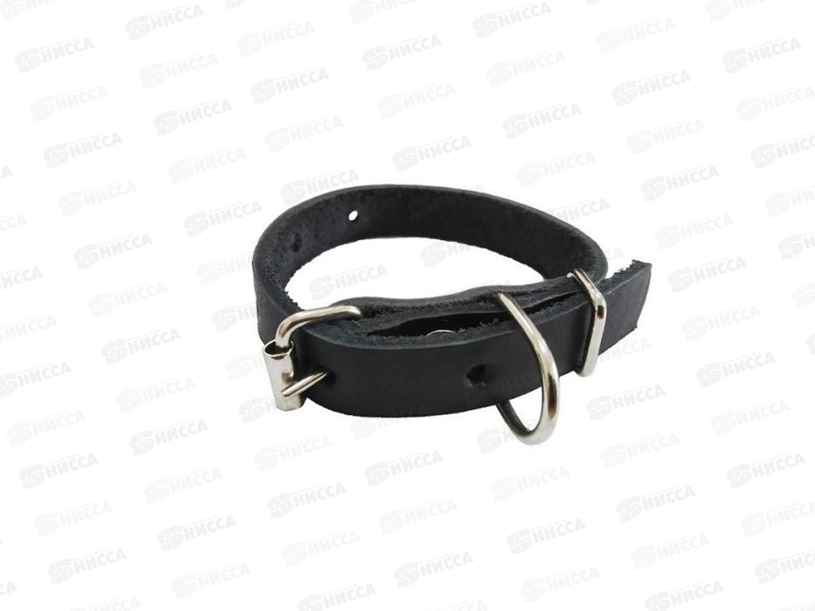 Ошейник ZooMoDa кожаный 15 (1) короткий 05003