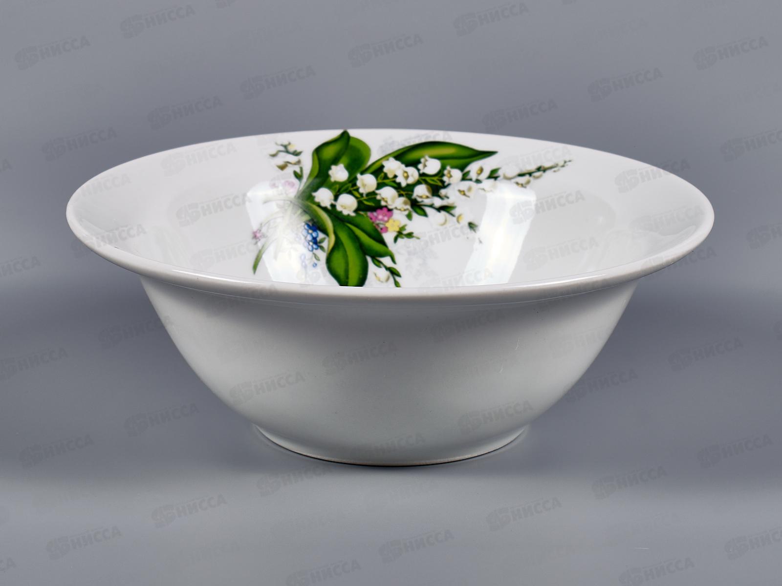 Миска 550см3 Идиллия Ландыш 1С2418 *15