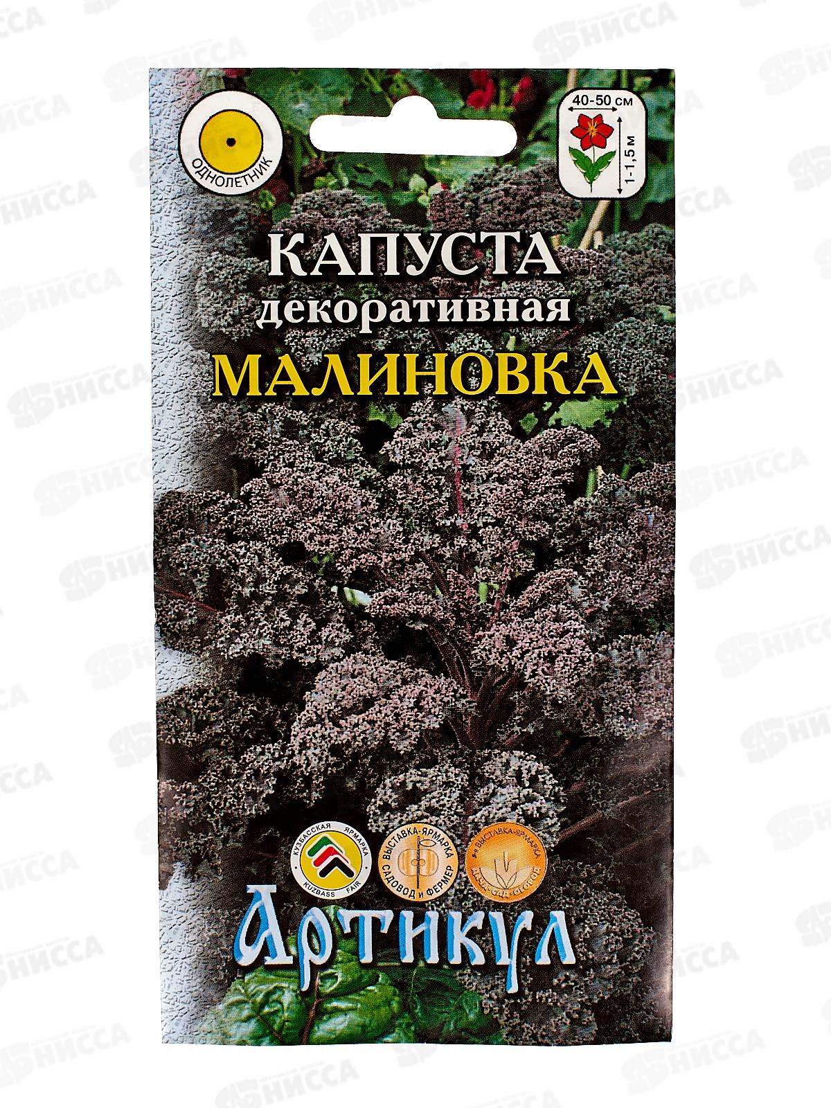 Капуста декоративная Малиновка 0,3г *10  АРТ