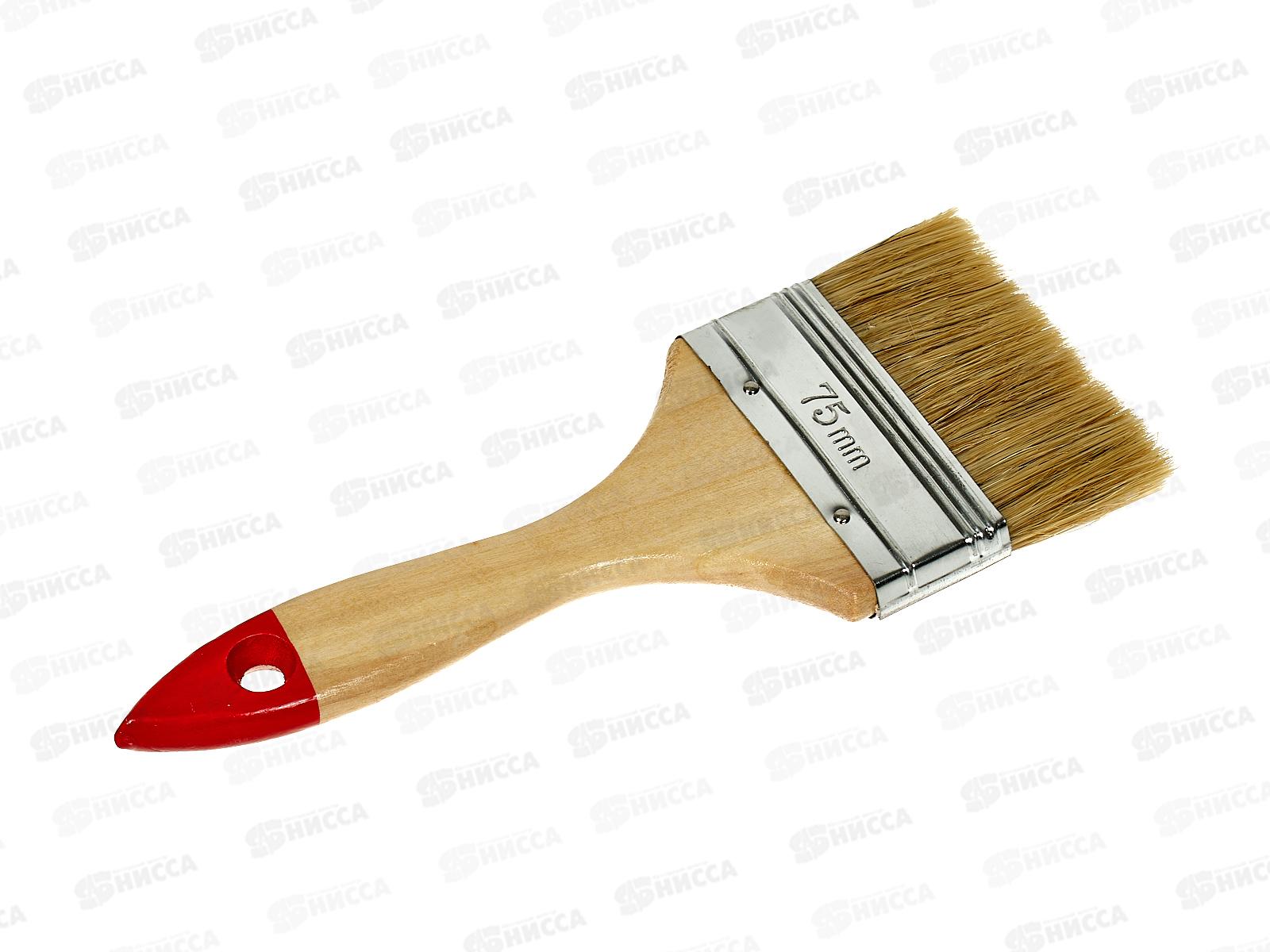 Кисть плоская "Стандарт"  75х12мм, AL-8590-5  *12/360