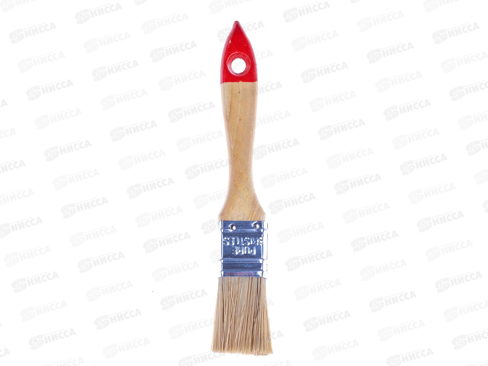 Кисть плоская "Эконом"  25х9мм, AL-8591-1  *12