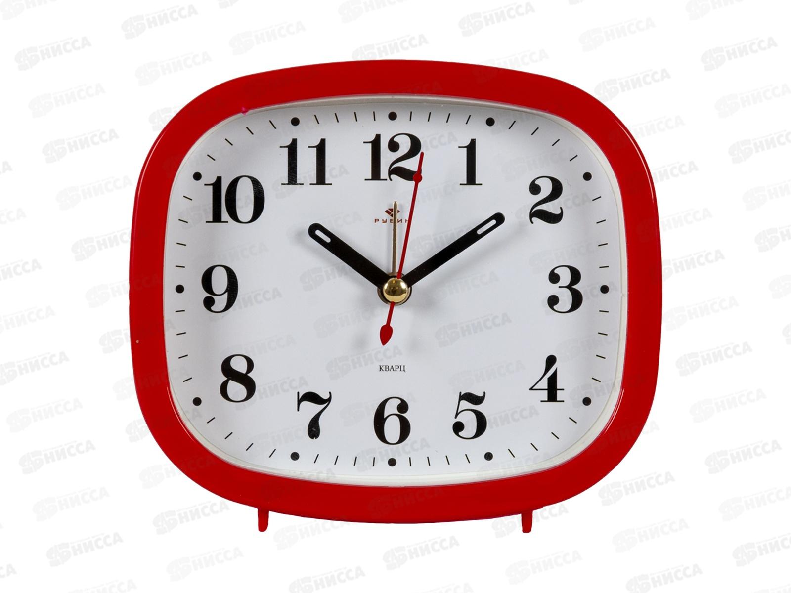 Будильник &quot21 Век&quot Классика Рубин В5-002 (20) корпус красный