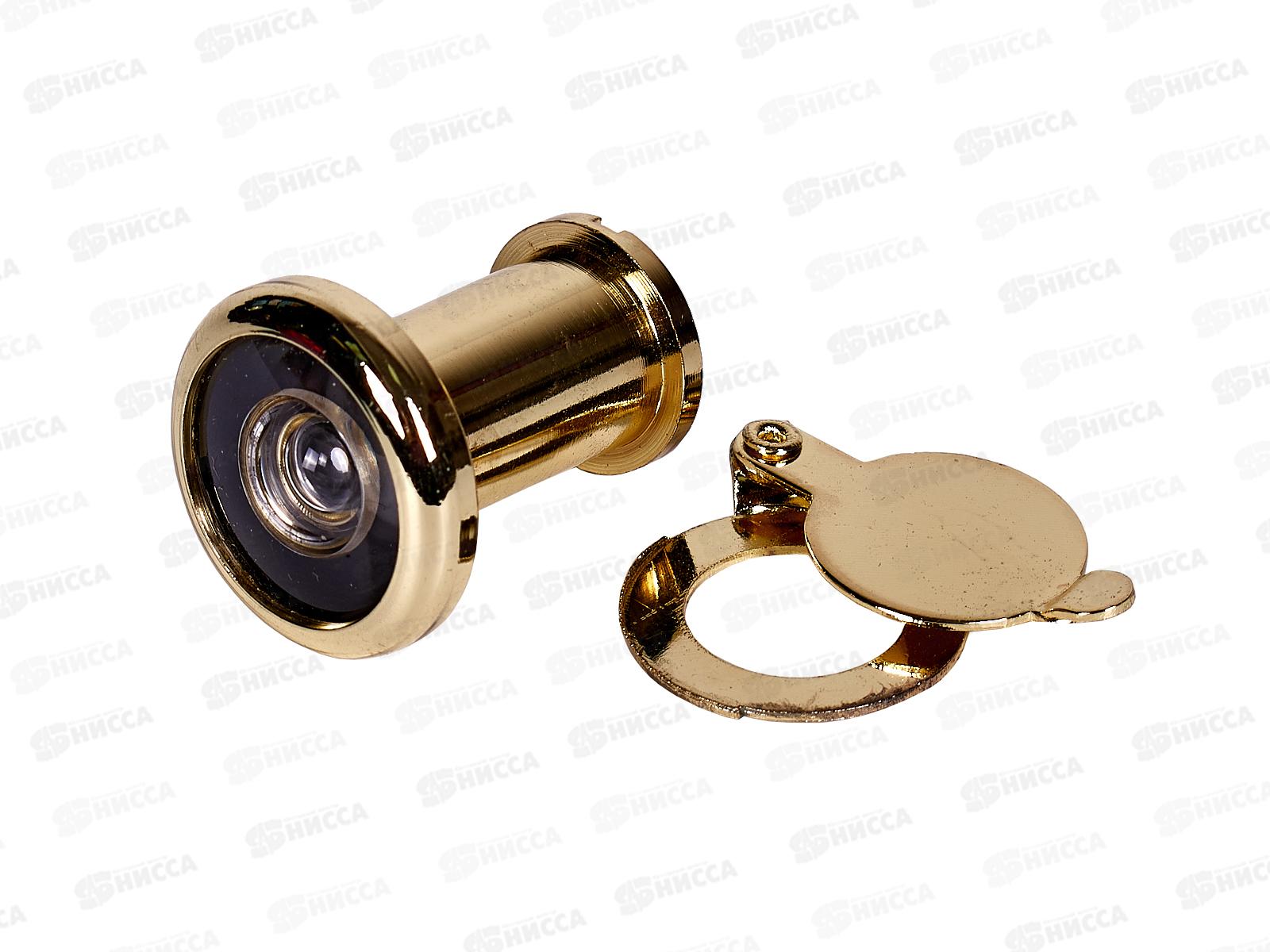 Глазок дверной Аллюр ГД-1 БШт 25-42мм золото