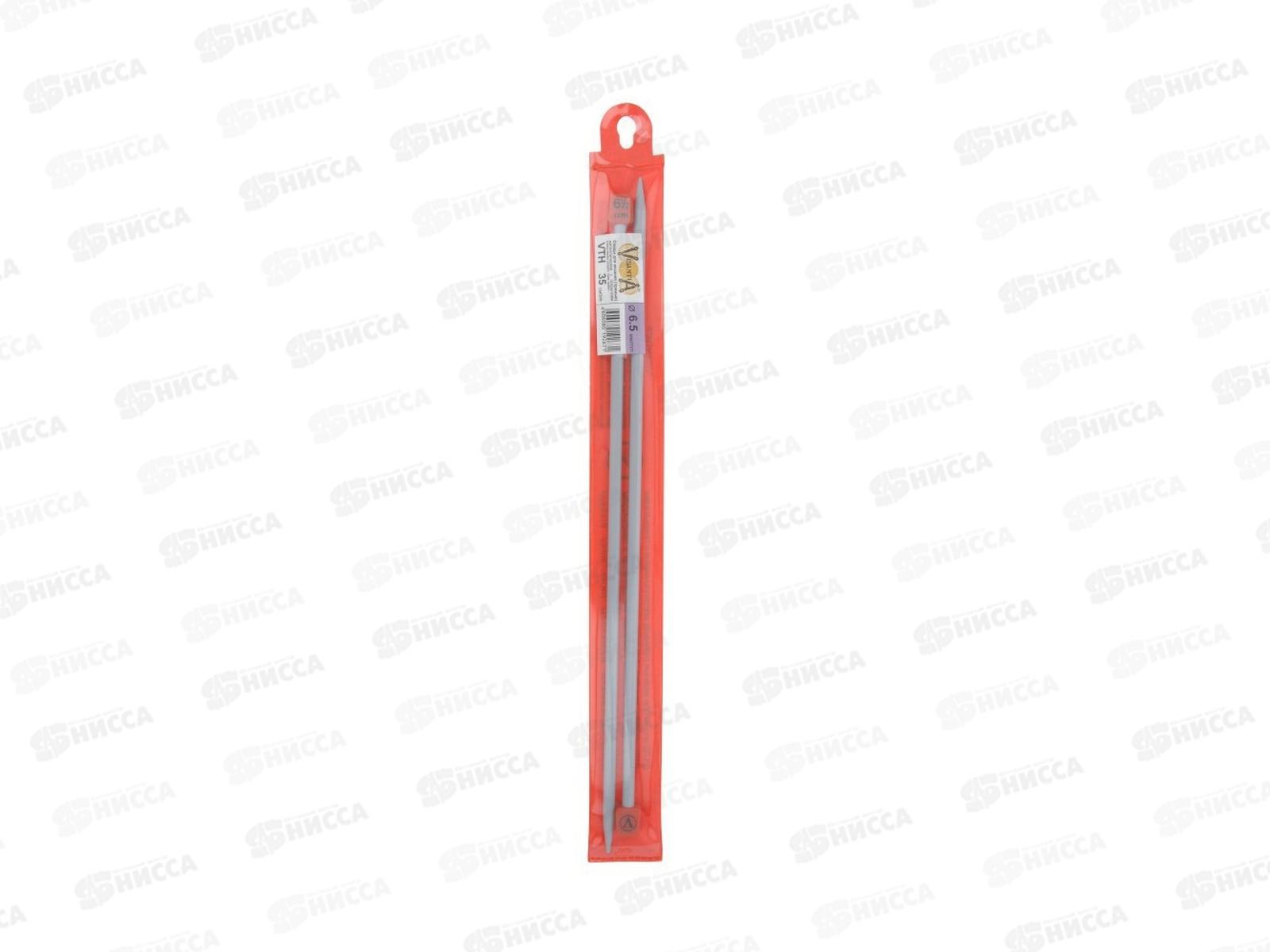 Спицы &quotVisantia&quot прямые VTH алюминий d 6.5 мм 35см 2шт с покрытием