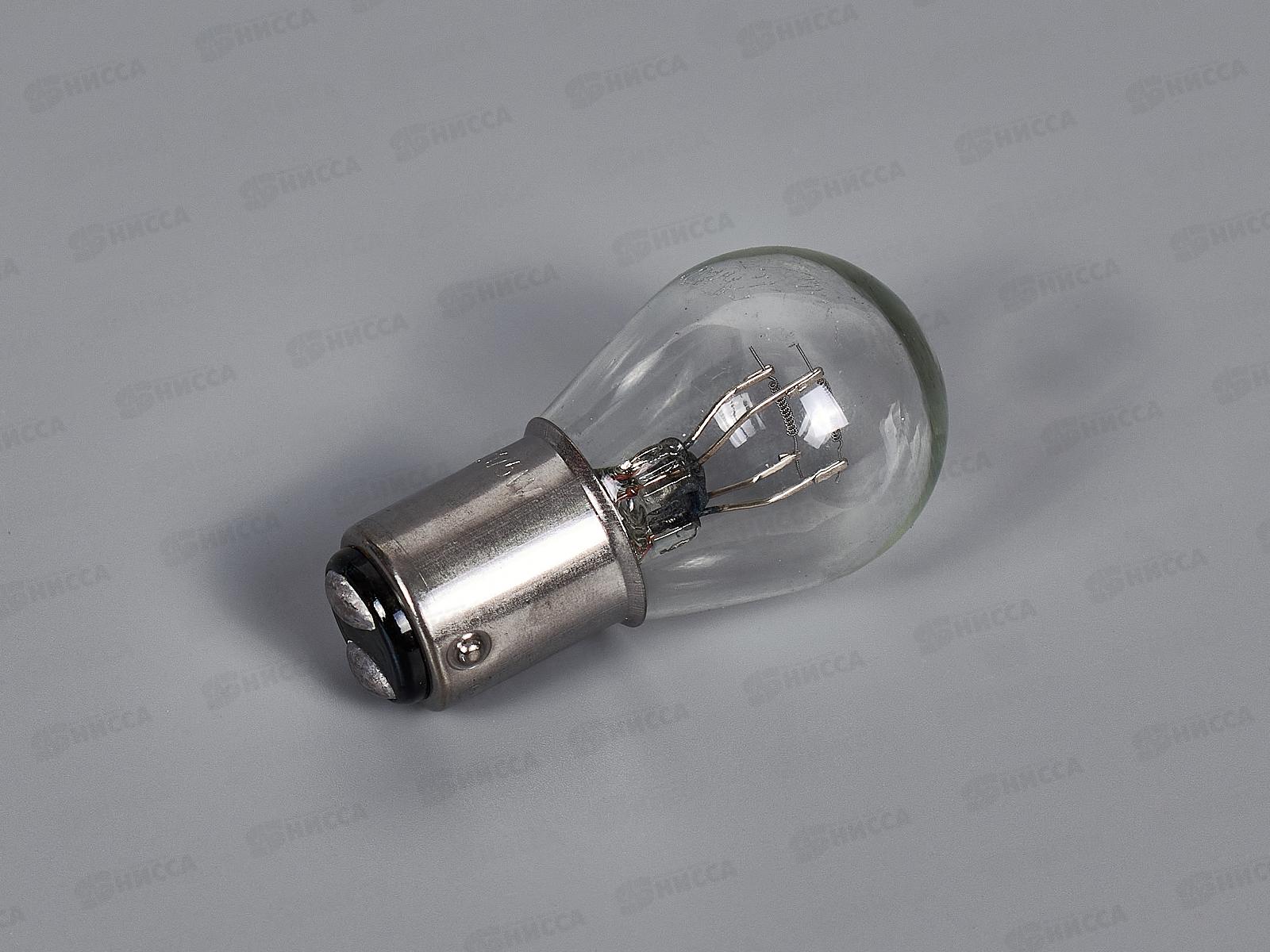 Лампа автомобильная P21W 5W 24V 21/5W c цоколем 2-кон Спутник, S09101058